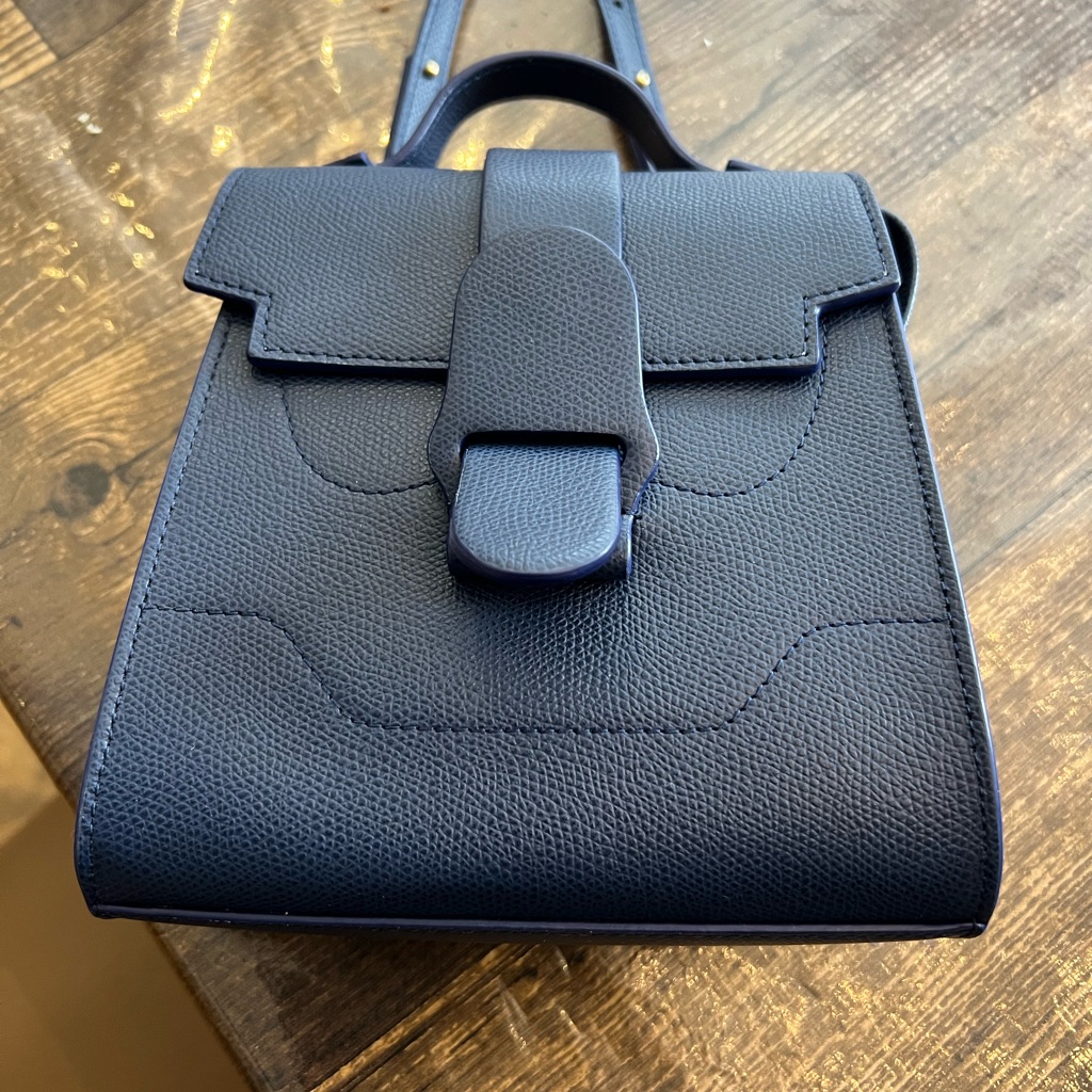 Senreve Mini Alunna Bag | Pebbled Blue - Never Used - No Tag But Brand New